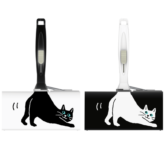 【先行販売】楽〜にめくれるラクメク粘着クリーナー スターターキット（猫柄）