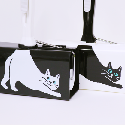楽〜にめくれるラクメク粘着クリーナー スターターキット（猫柄）